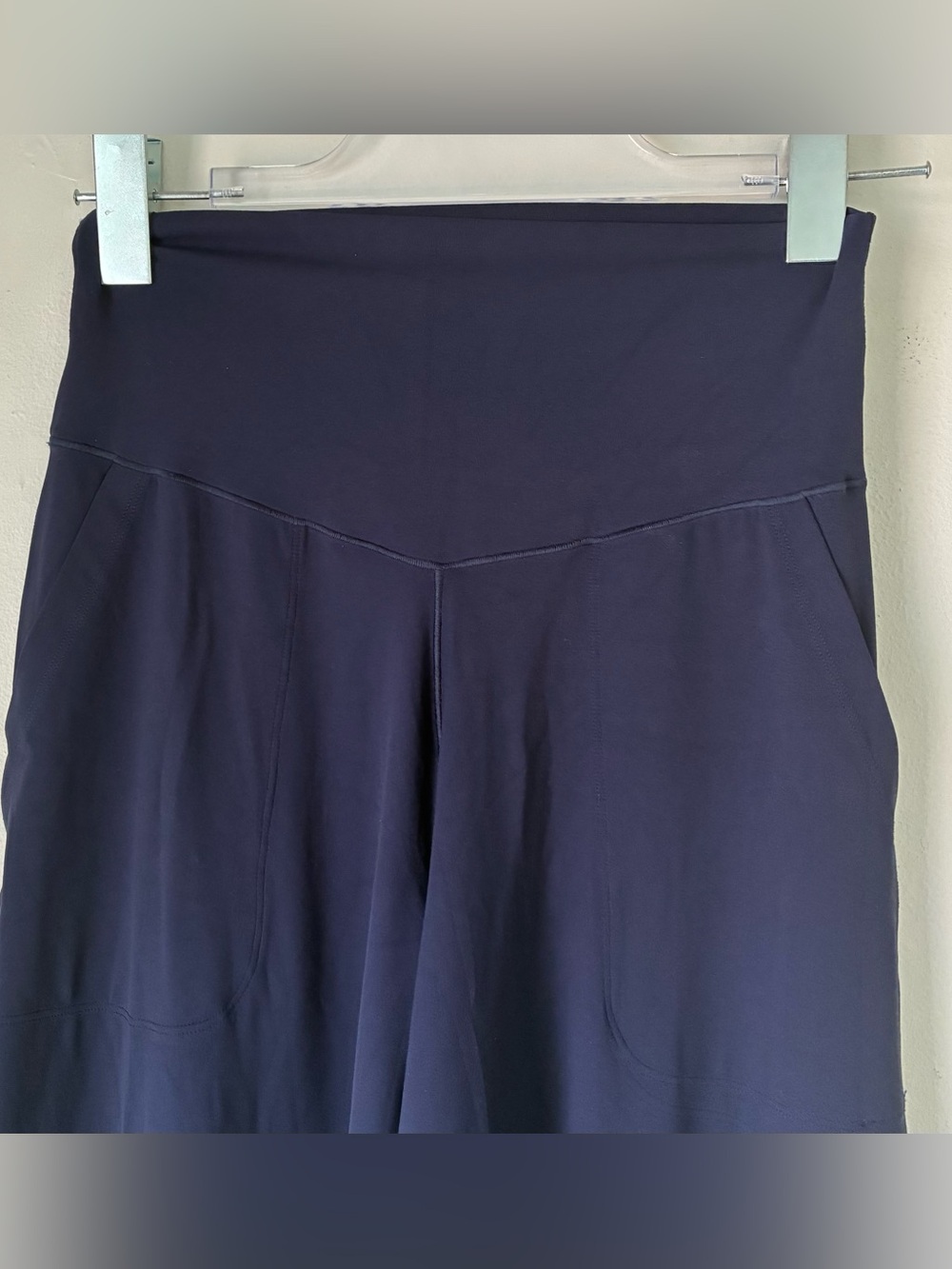 Aerie Real Me XTRA High Waisted Trouser Royal Navy Size S - Picture 4 of 5